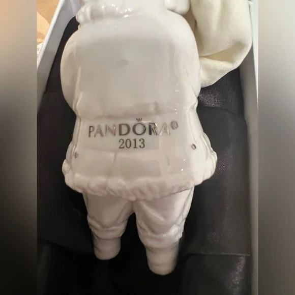 Pandora White Santa Ornament - Picture 3 of 8